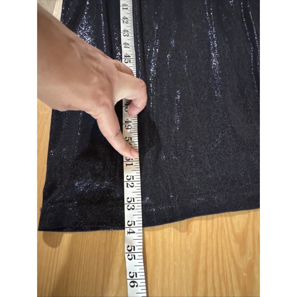 VTG I.N. San Francisco Maxi Slip Dress Sheath 90s Y2K Shimmer Sexy M Spaghetti - Picture 11 of 13